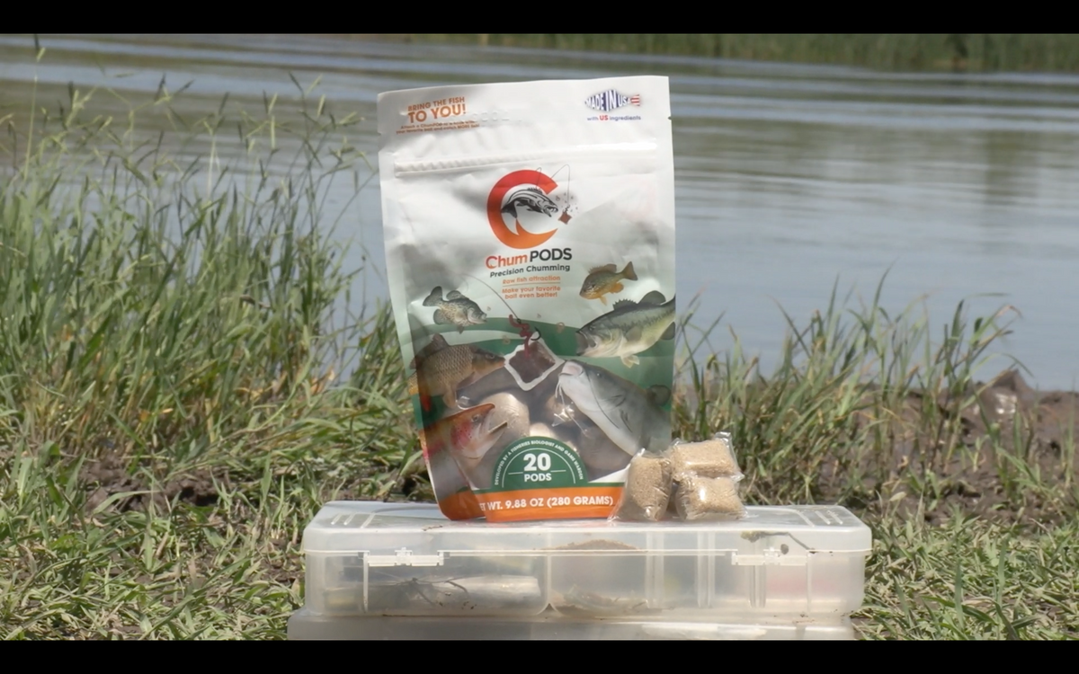 Bait Binder® Fish Chum Kit - 'Old Chum Crumble' - 4 LB - Chum Bag Included!